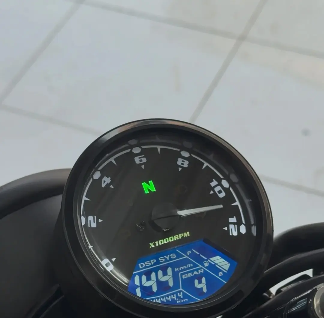 Speedometer digital bulat